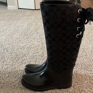 Coach Rainboots